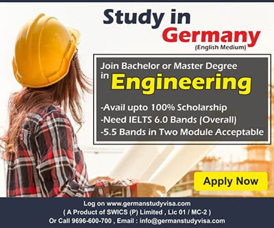 Admission in German College
