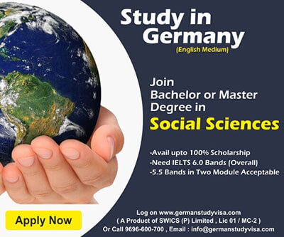 Apply German Study Visa